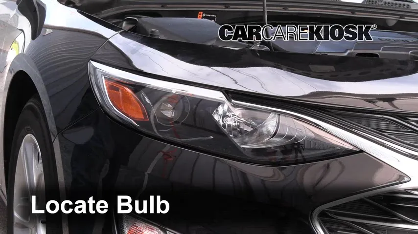 2019 Chevrolet Malibu LS 1.5L 4 Cyl. Turbo Lights Headlight (replace bulb)